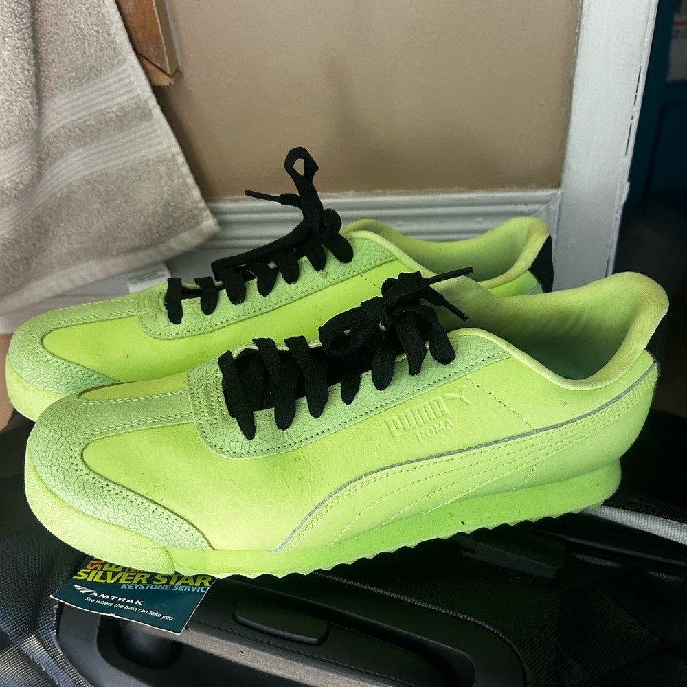 Puma Lime Green Sneakers